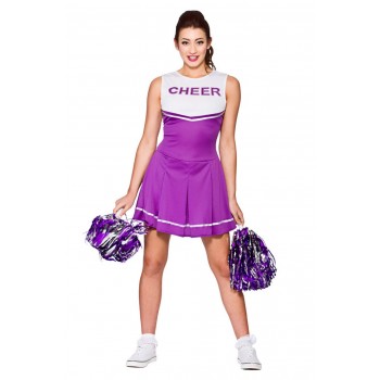 Purple Cheerleader ADULT HIRE